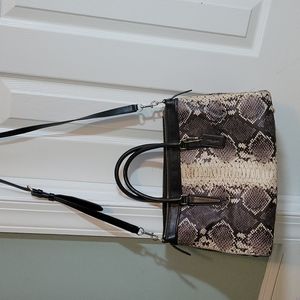 Coach Morgan Python F35881